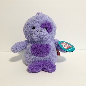 Bumbumz Cairo Sea Cow Bum Bumz Plush AquaBumz Purple Seal Stuffed Animal Toy 8”